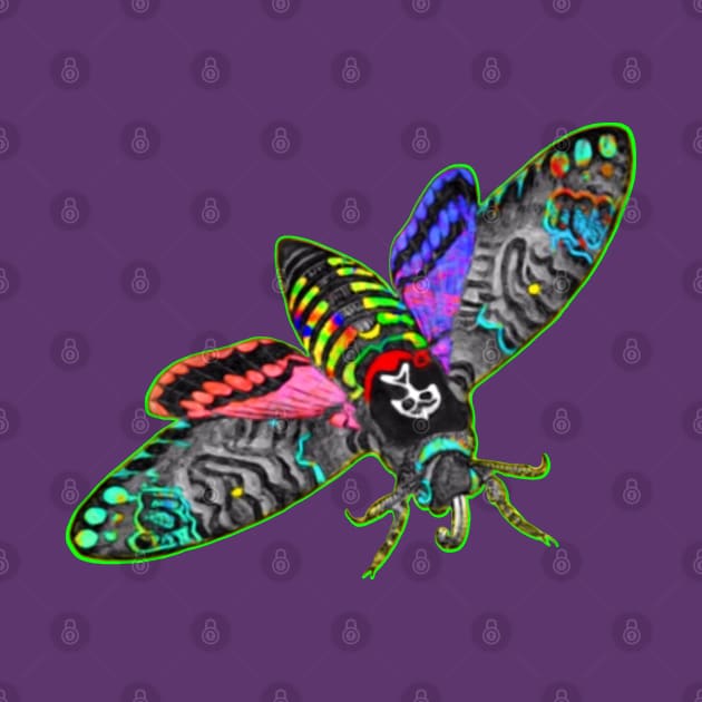 Goth Moth by Jan4insight TeeStore