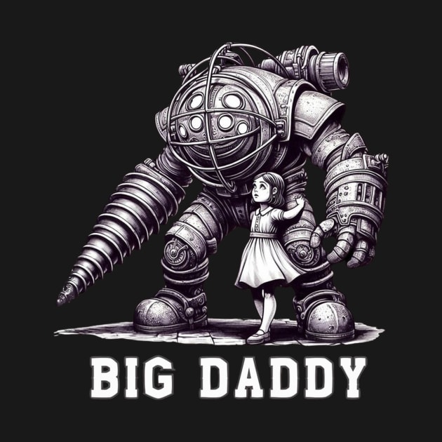 Big daddy art-For bioshock game lovers by CachoPlayer