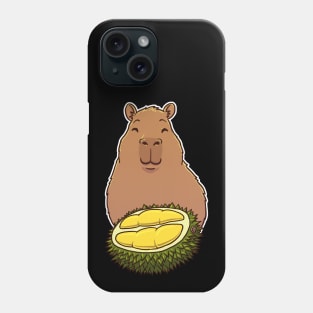 Capybara Durian Fruit Phone Case