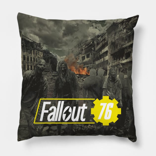 Fallout - Ghouls Pillow by GorsskyVlogs