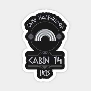 Cabin #14 in Camp Half Blood, Child of Iris – Percy Jackson inspired design Magnet