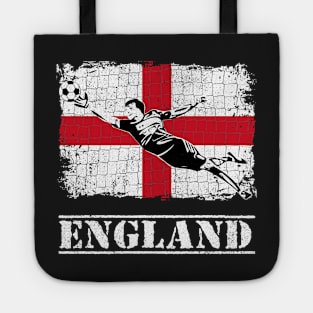 England Soccer Supporter Goalkeeper Shirt Tote