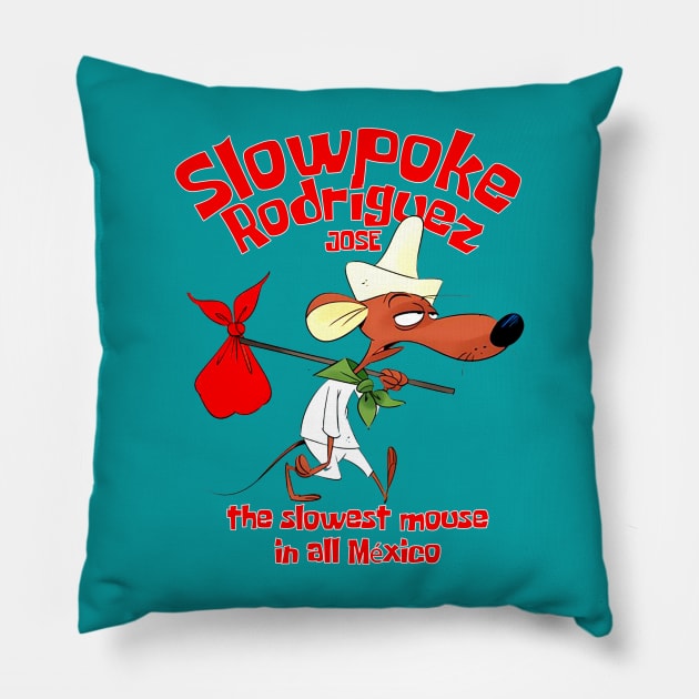 Slow Poke Rodriguez Pillow by teeteet