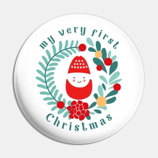 My Very First Christmas Pin