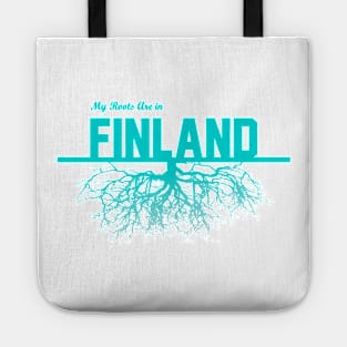 My Roots Are in Finland Tote