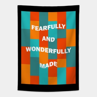 Fearfully and wonderfully made Tapestry