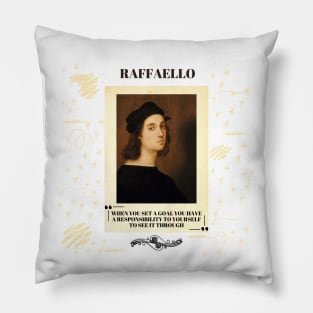 Portrait of Raffaello Pillow