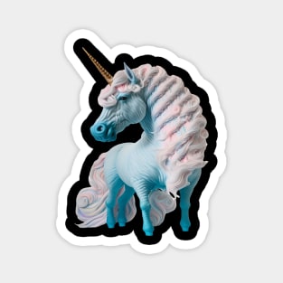 Cotton Candy Unicorn Magnet