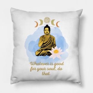 Buddha Meditating Pillow
