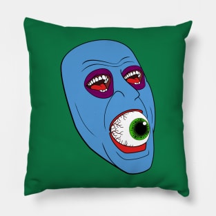 Blue Man Pillow