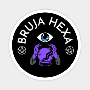 Bruja Hexa Logo Magnet