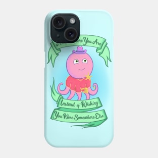 The Midnight Gospel Octopus Sheriff Phone Case