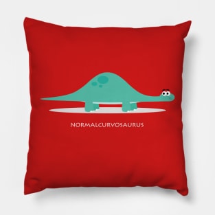 Normalcurvosaurus Pillow