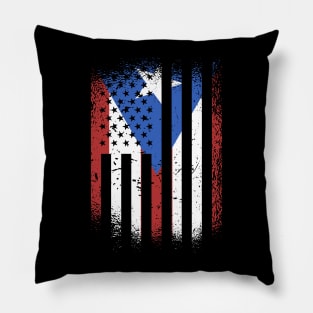 Puerto Rican American Pillow