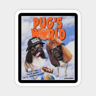 Pug's World Magnet