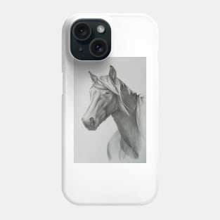 Horse portrait Phone Case