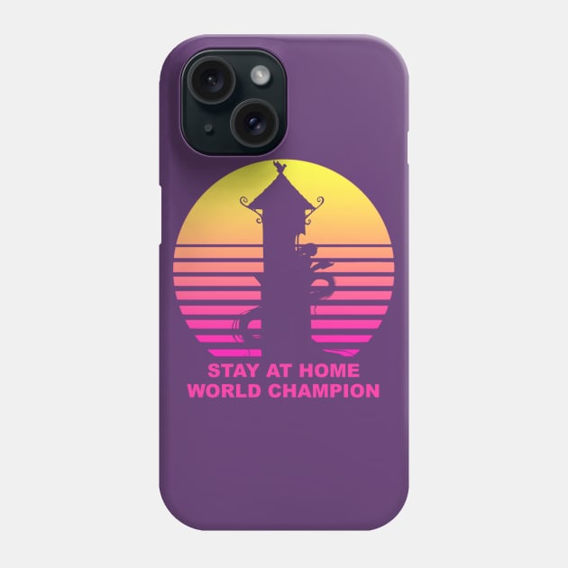 Rapunzel Stay At Home World Champion Phone Case by ThisIsFloriduhMan