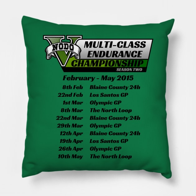 MCEC Season Two Pillow by Broughy1322