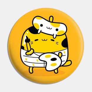 yellow cat artist profession Pin