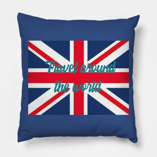 Travel Around the World - United Kingdom Pillow