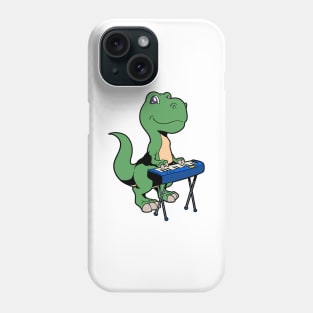 Comic TREX playing keyboard Phone Case