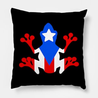 Puerto Rico Coqui Pillow