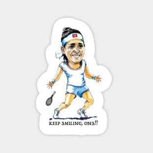 Ons Jabeur Pro tennis player Magnet