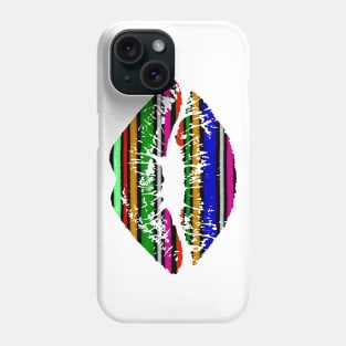 Serape Lips Phone Case