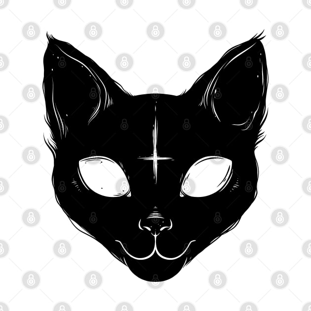 Satanic Cat by OccultOmaStore