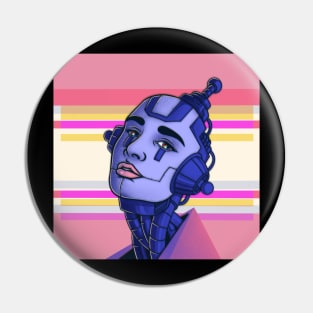 Glitch Girl Pin