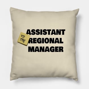 Assistant (to the) Regional Manager Pillow