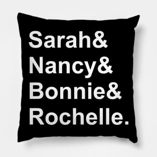 Witch Names Pillow