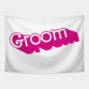 Groom Barbie logo Tapestry