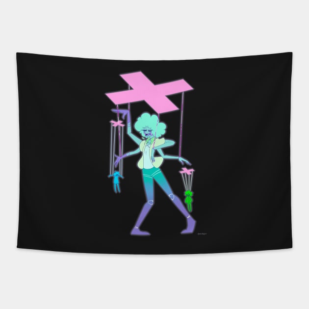 Puppet Master Tapestry by Monabysss