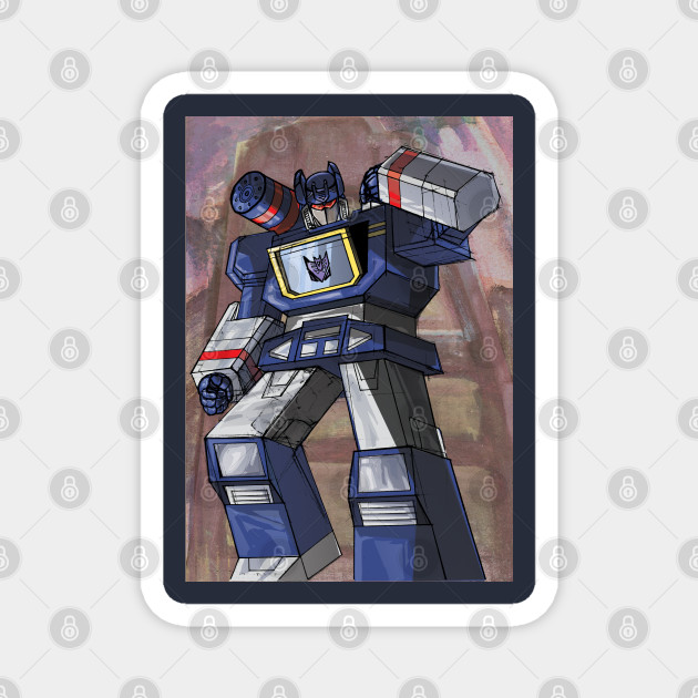 Classic Soundwave (G1 Version) Transformers Magnet TeePublic