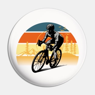 Cycling in the Mountain / cycling Pin