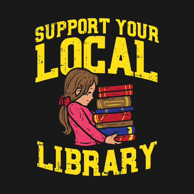 Librarian - Support Your Local Library by Shiva121