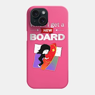 Surfing, Kitesurfing, Windsurfing, I Sleep with my Board Phone Case