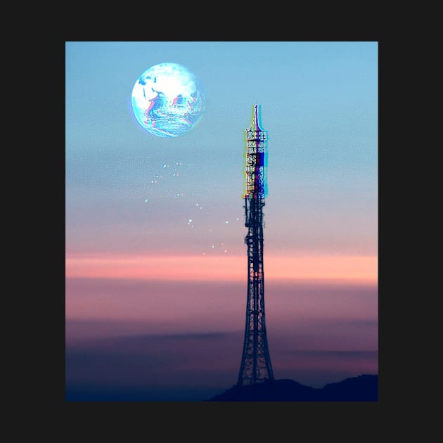 asteroid antenna from the far future by lofi_retrowave