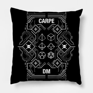 Seize The Day Carpe Diem Polyhedral Dice Set Pillow