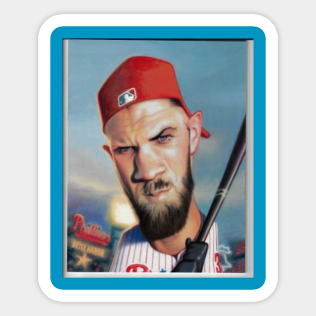 Bryce Harper - Baseball Player - Sticker