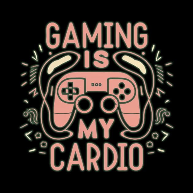 GAMING IS MY CARDIO by MusicianCatsClub