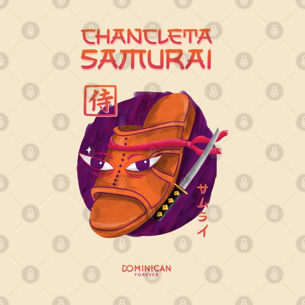 Chancleta samurai Dominican Edition by JosePepinRD