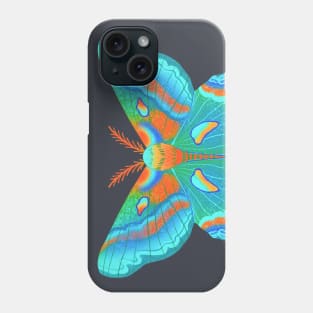 Trippy Cute Moth Drawing Phone Case