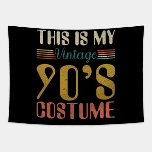 This Is My 90s Costume Shirt Retro 1990s Vintage 90s Party Tapestry