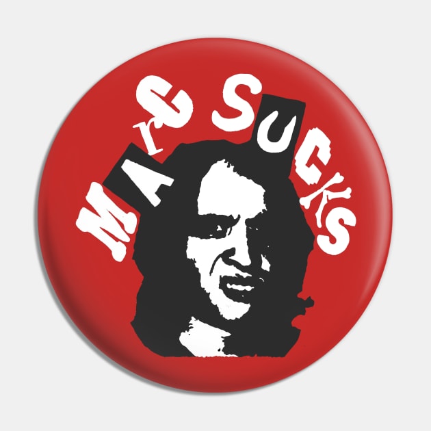 MARC SUCKS Pin by Spankriot