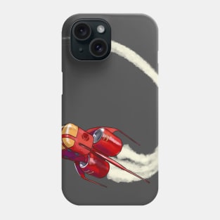 Wayland Retro Spaceship Phone Case