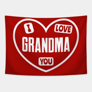 I Love You Grandma Tapestry
