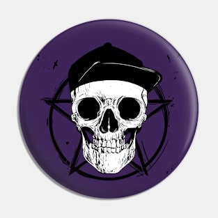 Skull Weekend Pagan Pin