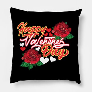 Happy Valentines Day Pillow